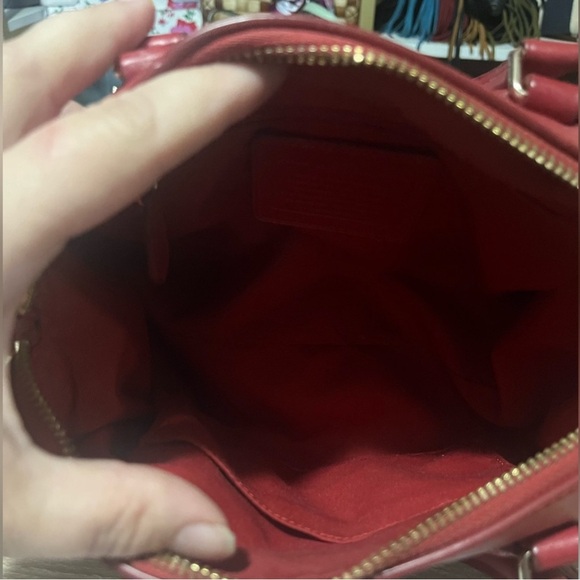 Coach Red and Black Women´s Bag